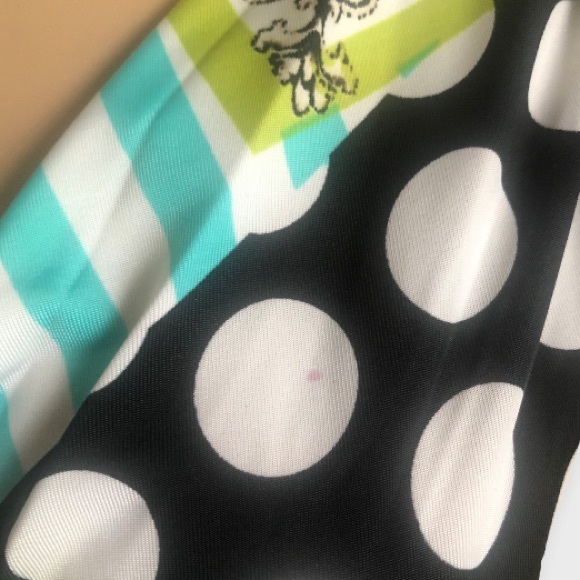 COLORFUL LONG SLEEVE MULTI-PATTERNED DRESS - Picture 4 of 9